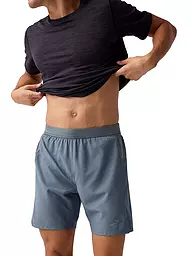 BROOKS | Short de course Journey 7" pour homme | Gris