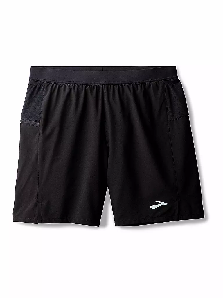 BROOKS | Short de course Journey 7" pour homme | Noir