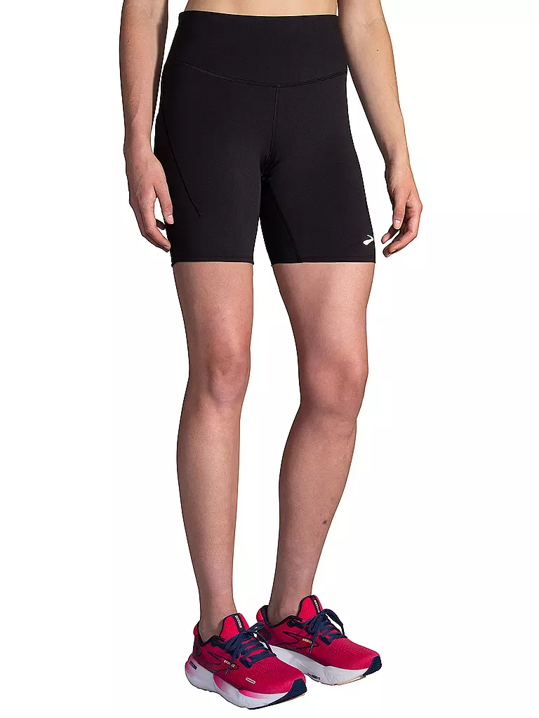 BROOKS | Short de course moulant pour femme Spark 8" | Noir