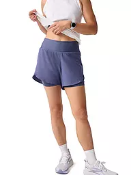 BROOKS | Short de course pour femmes Chaser 5 2en1 2.0 | Bleu foncé