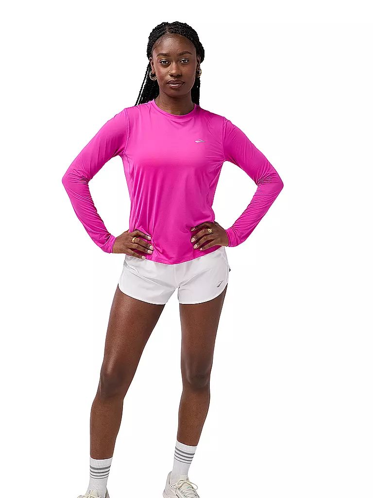 BROOKS | T-shirt de course pour femmes Sprint Free | Rose vif