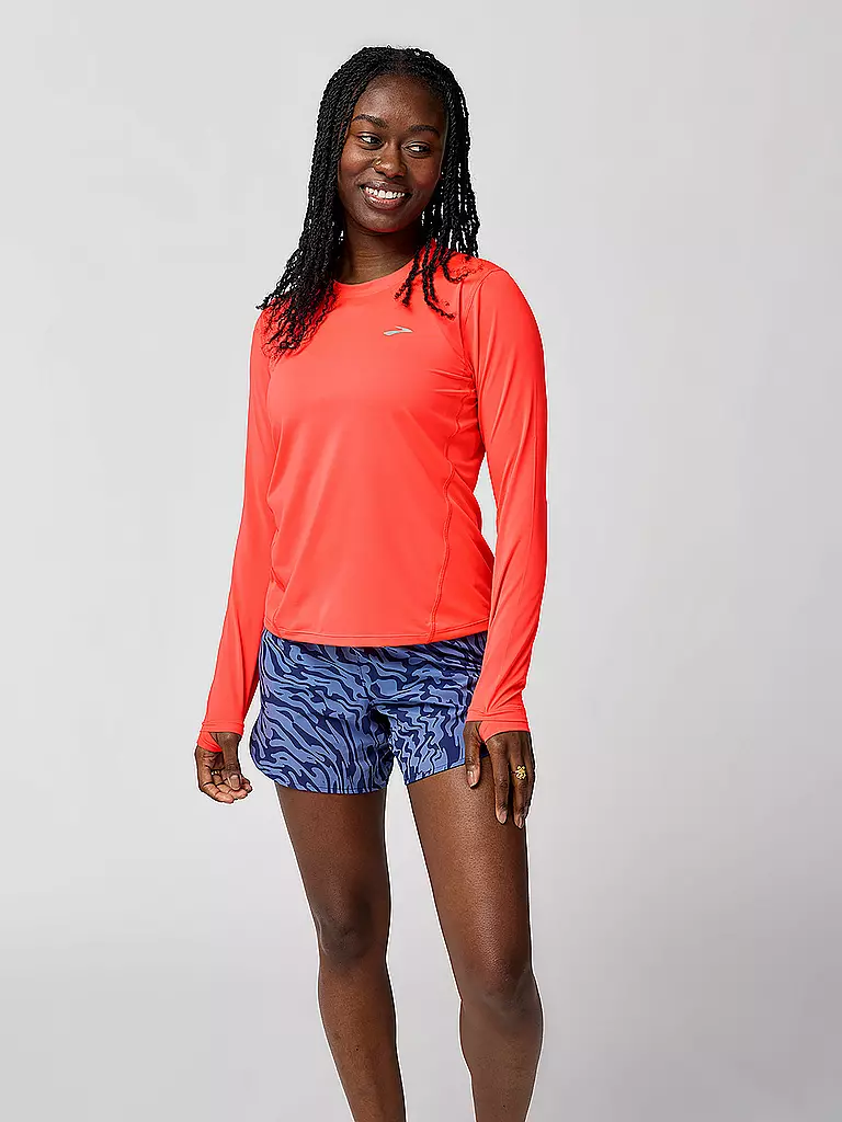 BROOKS | T-shirt de course pour femmes Sprint Free | Corail