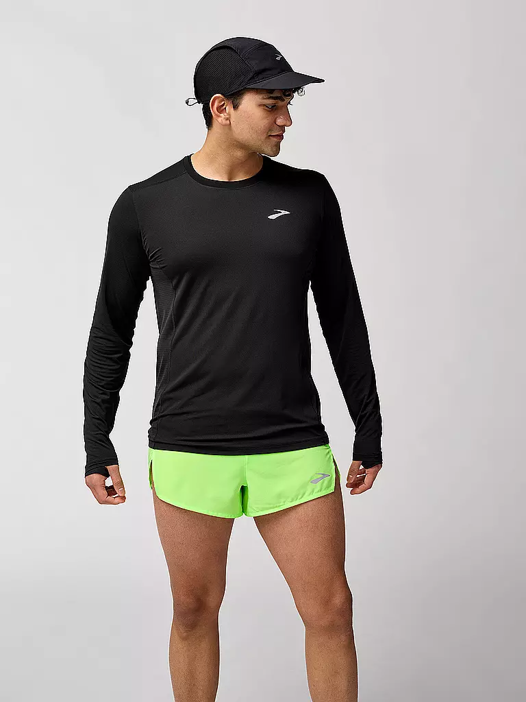 BROOKS | T-shirt de course pour homme Atmosphere 3.0 | Noir