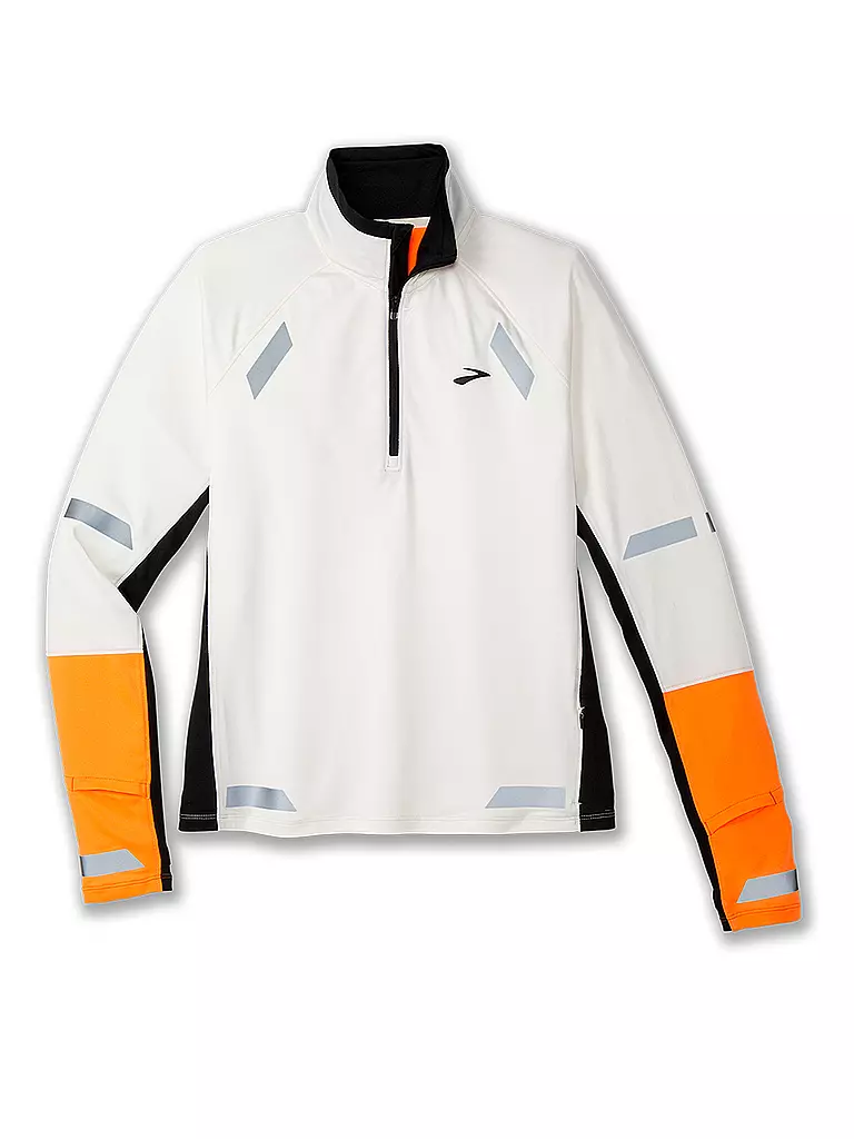 BROOKS | T-shirt de course Run Visible pour femme | Blanc