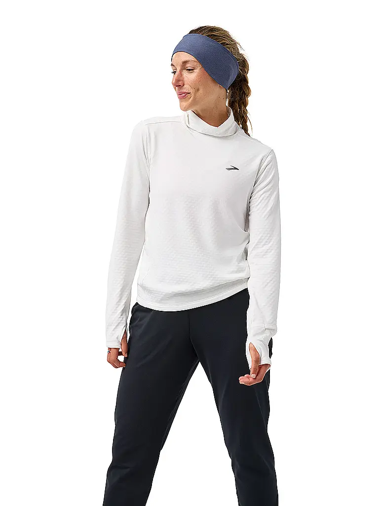 BROOKS | T-shirt de course thermique Notch 3.0 pour femmes | Blanc