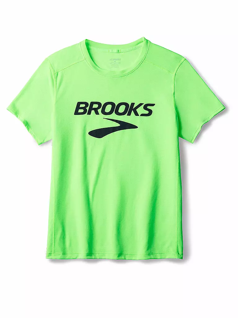 BROOKS | T-shirt de fitness Distance pour homme | Jaune