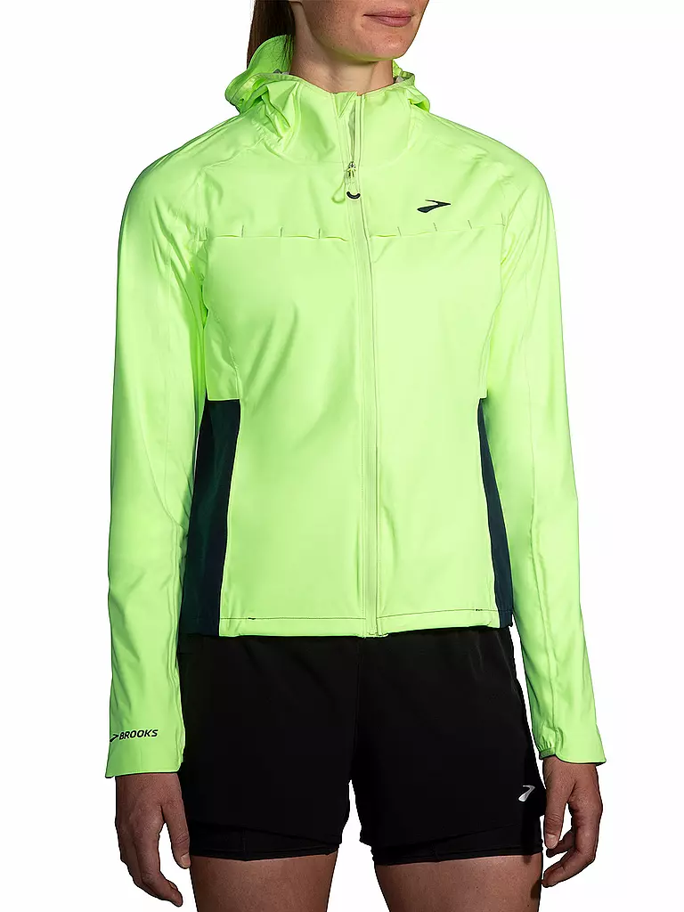 BROOKS | Veste de course imperméable High Point pour femmes | Vert