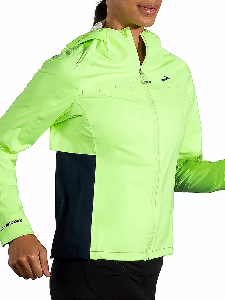 BROOKS | Veste de course imperméable High Point pour femmes | Vert