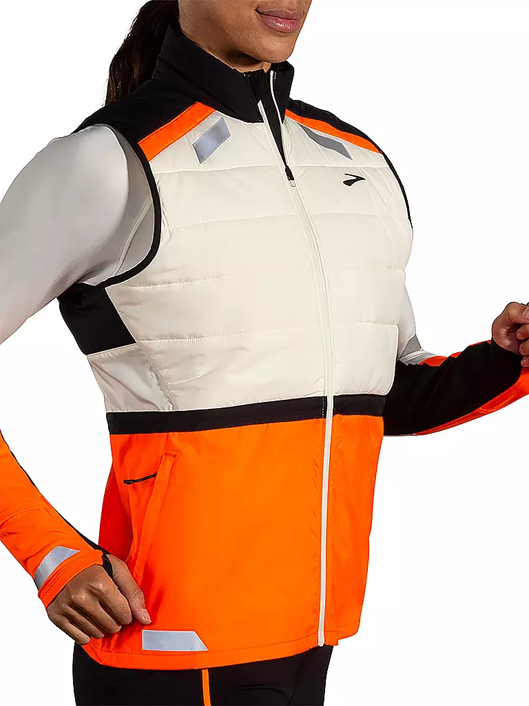 BROOKS | Veste de course isolée Run Visible 2.0 pour femme |