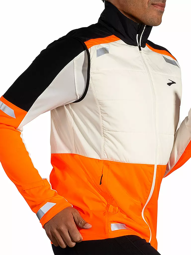 BROOKS | Veste de course isolée Run Visible 2.0 pour homme |