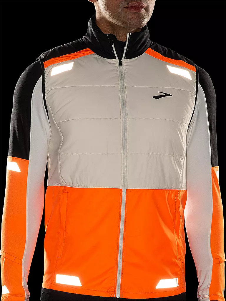 BROOKS | Veste de course isolée Run Visible 2.0 pour homme |