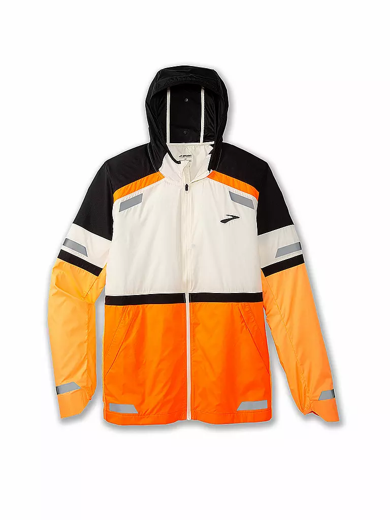BROOKS | Veste de running homme Run Visible 2.0 | Blanc