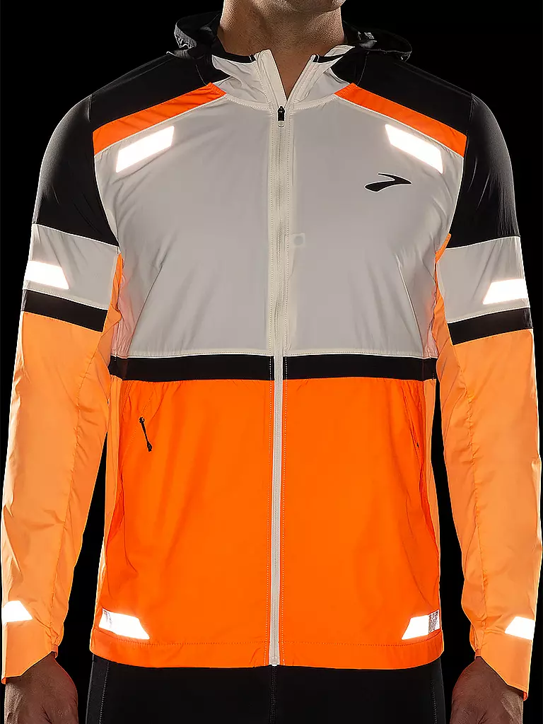 BROOKS | Veste de running homme Run Visible 2.0 |