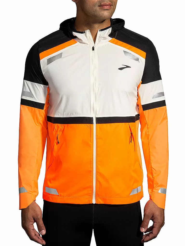 BROOKS | Veste de running homme Run Visible 2.0 |