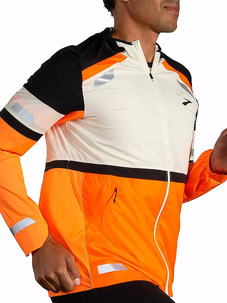 BROOKS | Veste de running homme Run Visible 2.0 |