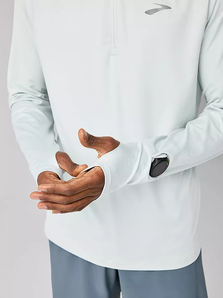 BROOKS | Zipshirt de course pour homme Dash 3.0 |