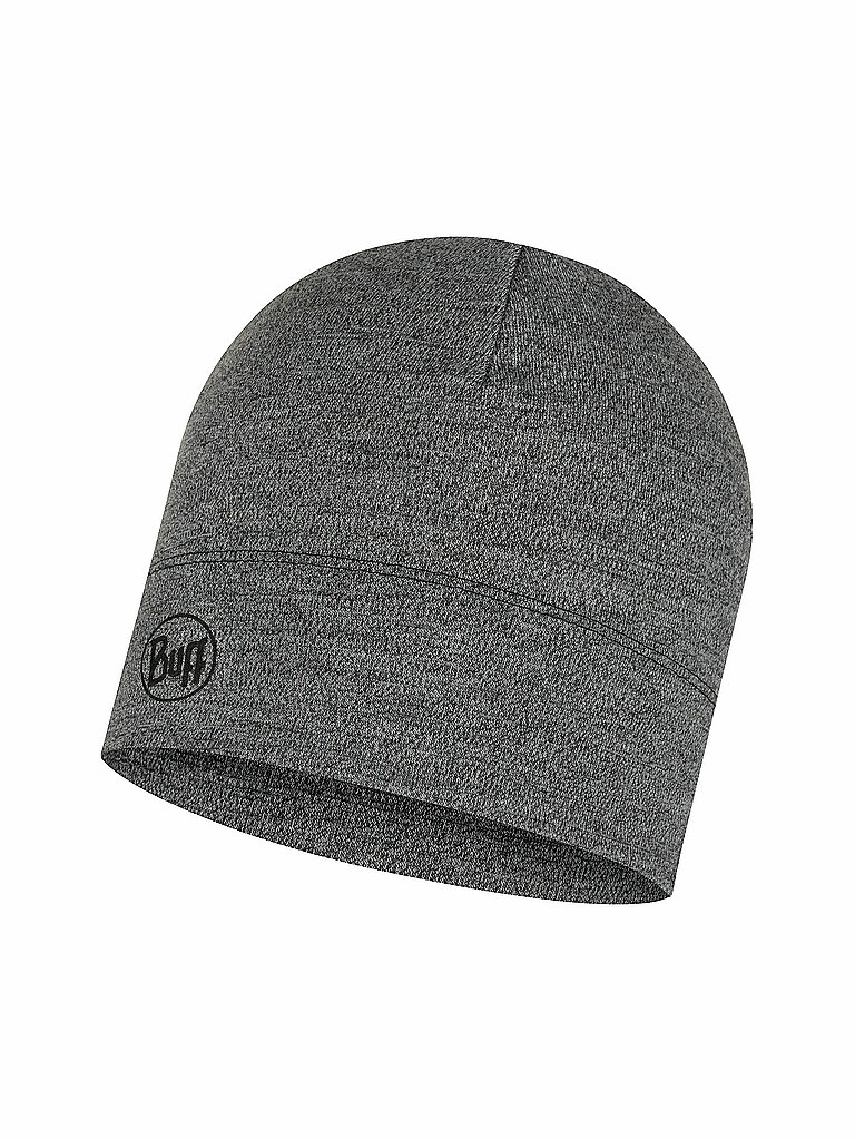 Mütze Midweight Merino Wool gris clair