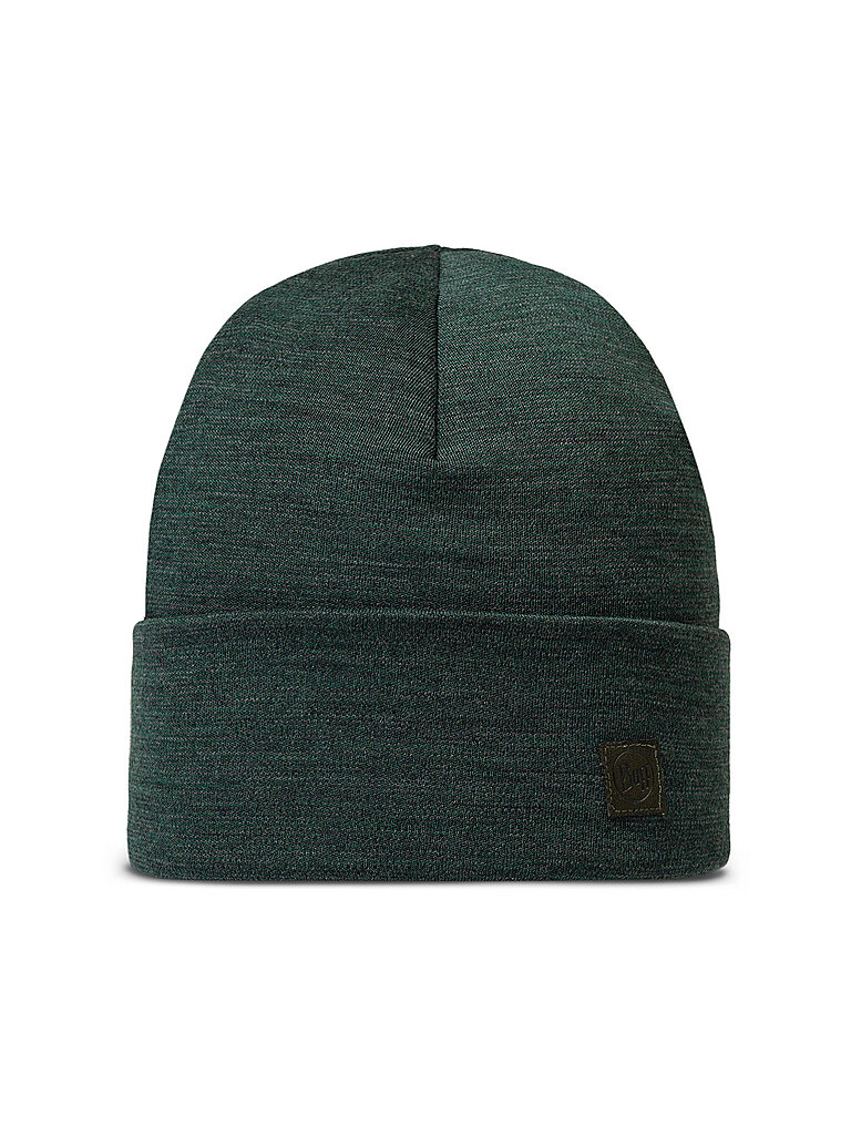 Bonnet Heavyweight Merino Wool vert foncé