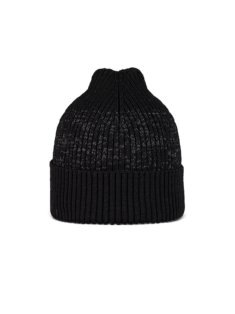 Buff Bonnet Merino Active noir