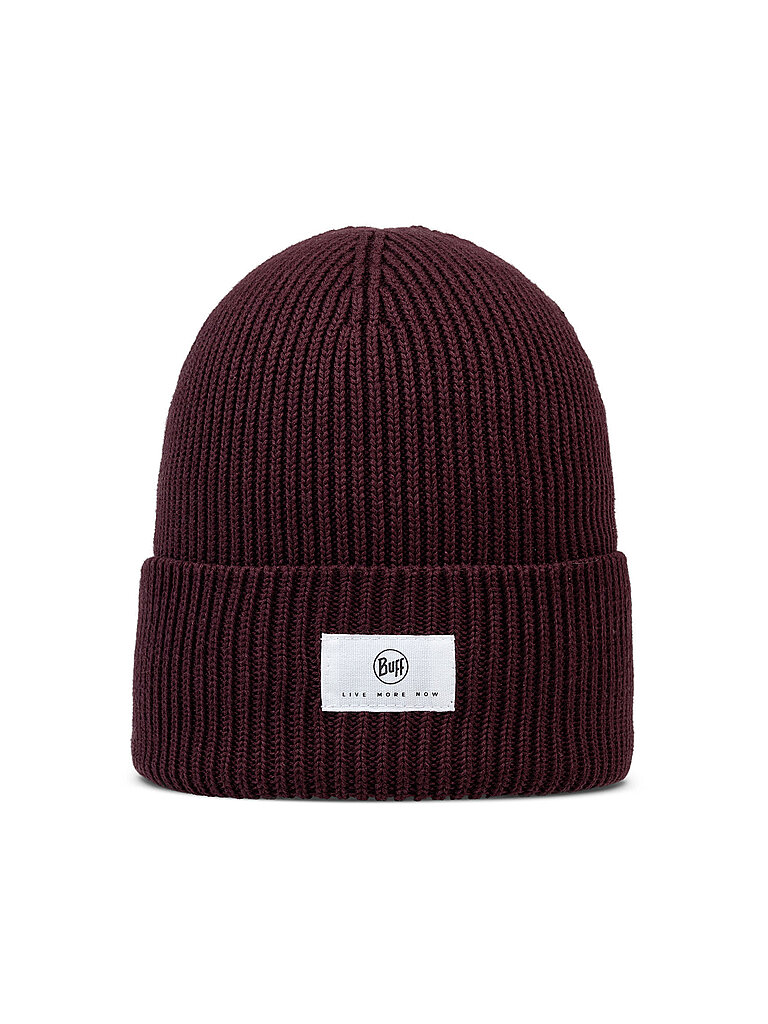 Bonnet Drisk Knitted rouge foncé