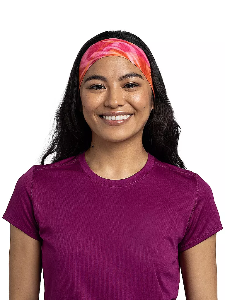 BUFF | Bandeau CoolNet UV® Slim | Rose vif