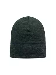BUFF | Bonnet en laine mérinos légère | Vert foncé