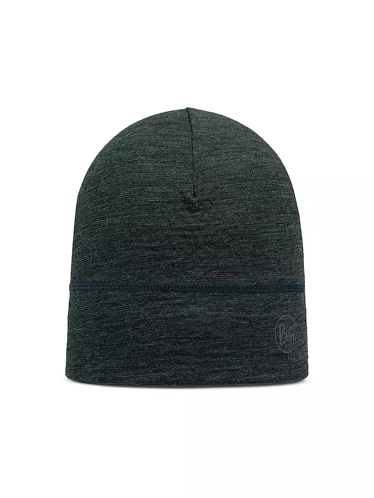BUFF | Bonnet en laine mérinos légère | Vert foncé