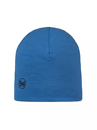 BUFF | Bonnet enfant en laine mérinos légère | Bleu