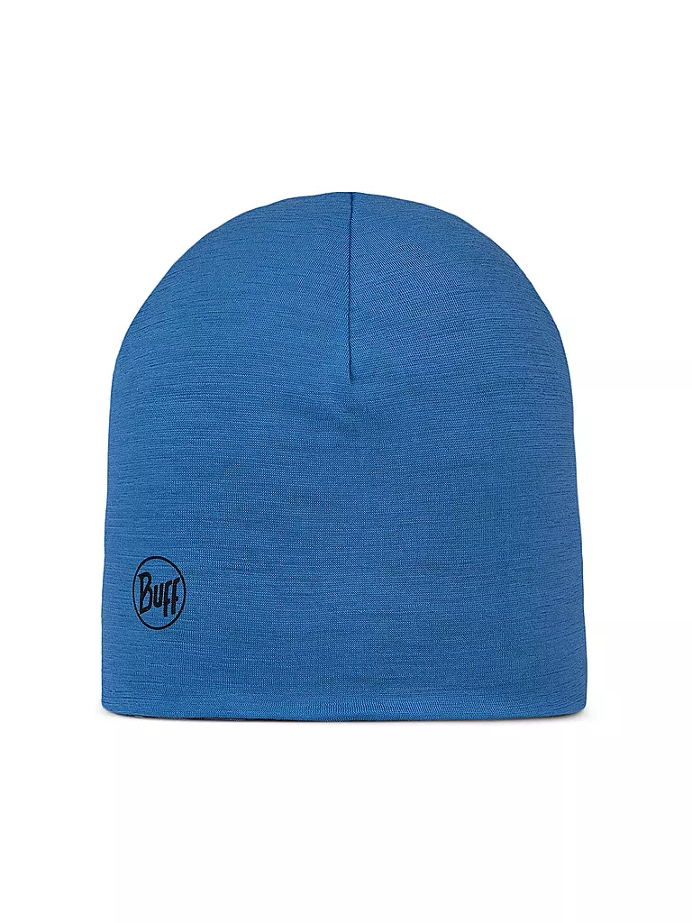 BUFF | Bonnet enfant en laine mérinos légère | Bleu