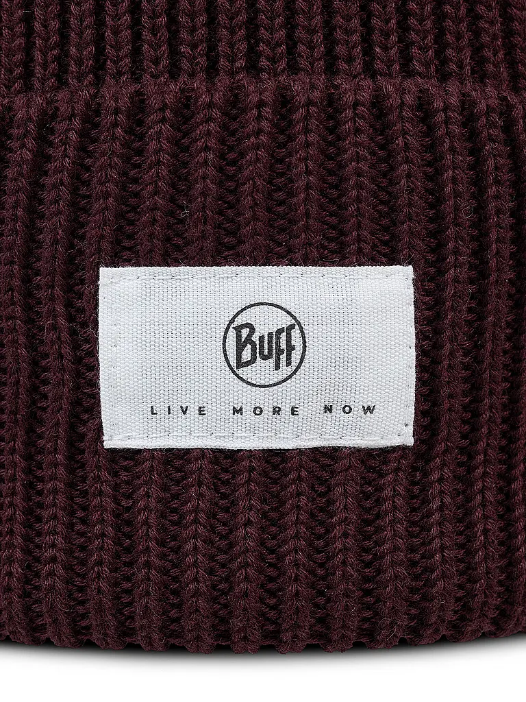 BUFF | Bonnet Femme Drisk Knitted | Rouge foncé