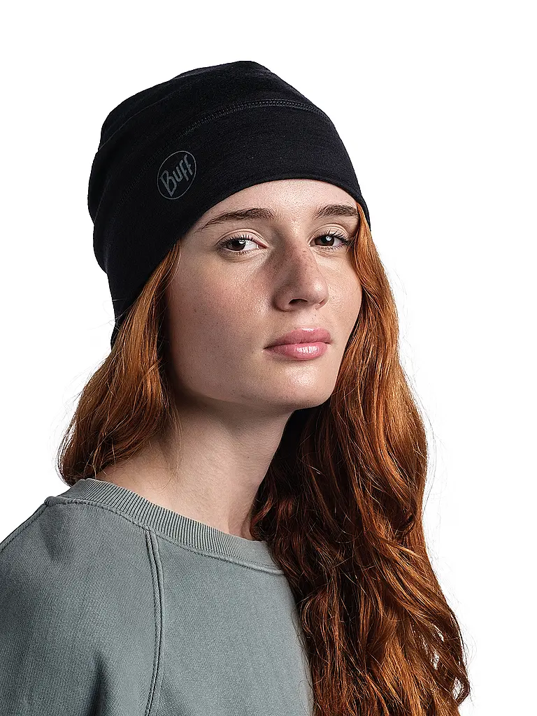 BUFF | Bonnet Lightweight Merino Wool | Noir