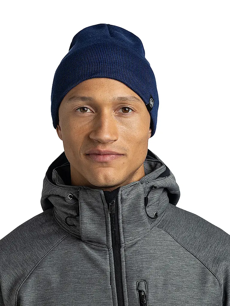 BUFF | Bonnet Lilon Short | Bleu foncé