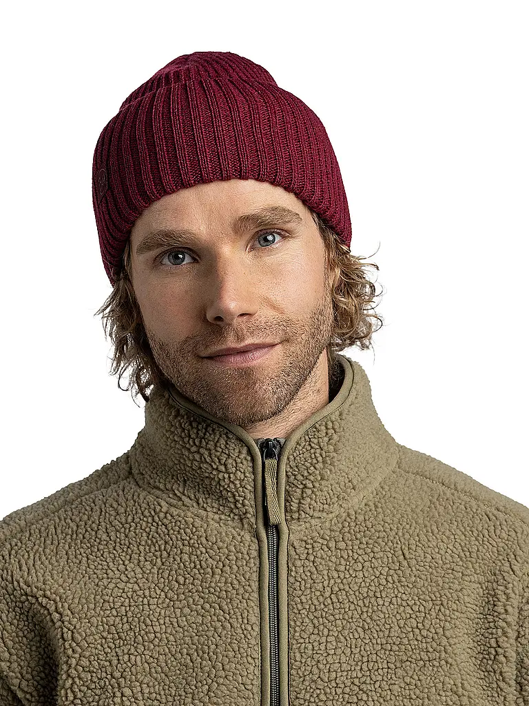 BUFF | Bonnet Rutger | Rouge foncé