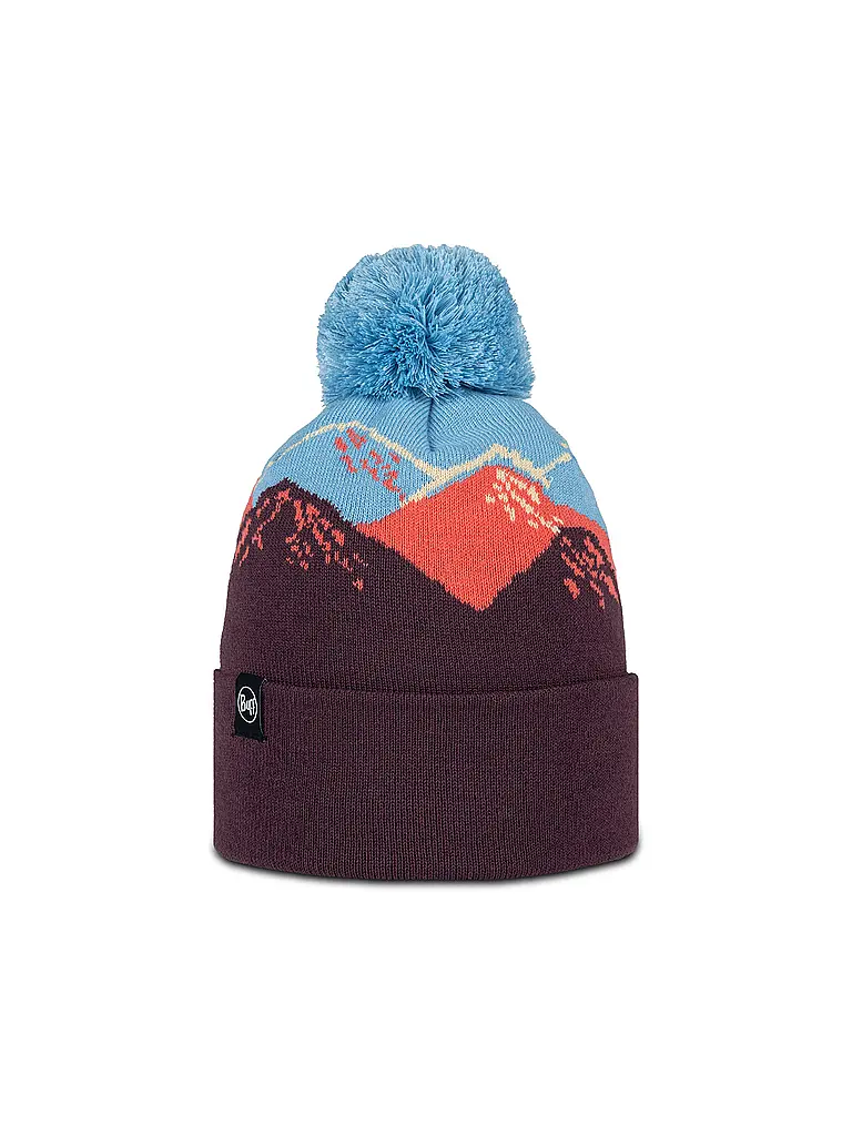 BUFF | Bonnet Tatik à pompon | Rouge foncé
