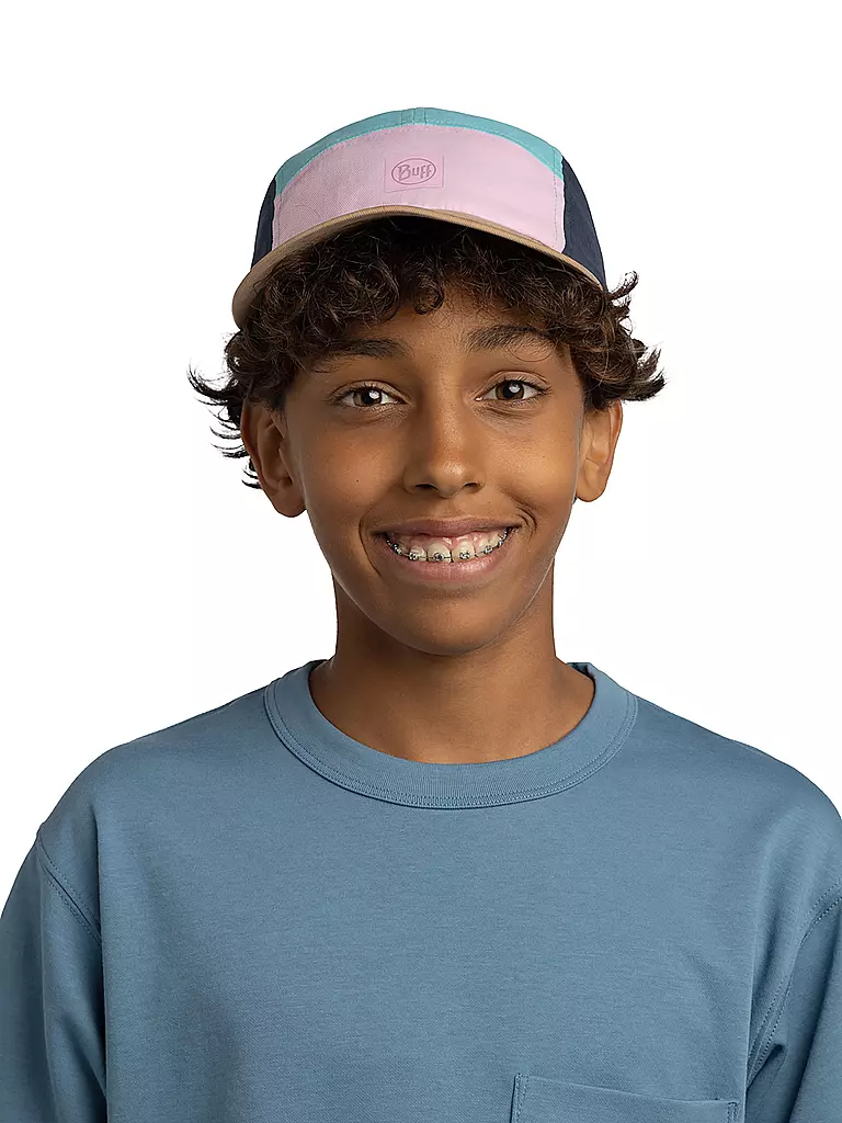 BUFF | Casquette enfant 5 panneaux Go | Rose