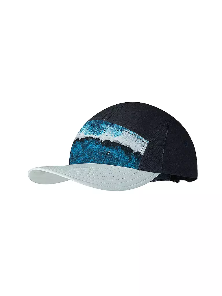 BUFF | Kappe Run Cap 5-Panel | Bleu foncé