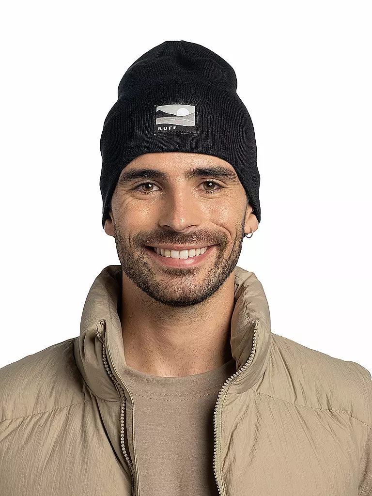 BUFF | Mütze Lilon Long Loose | Noir