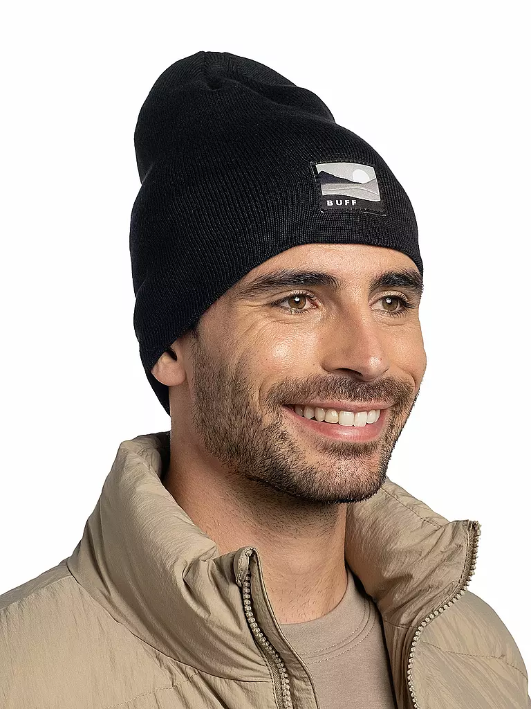 BUFF | Mütze Lilon Long Loose | Noir