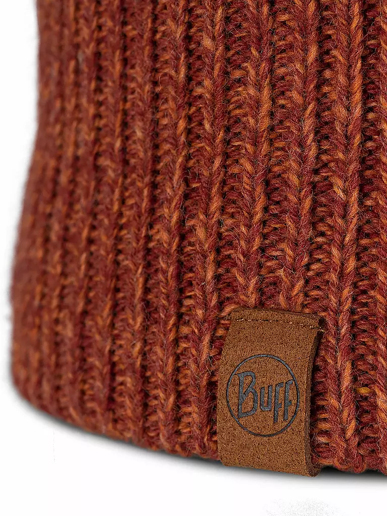 BUFF | Mütze Lyne Knitted | Rouge foncé