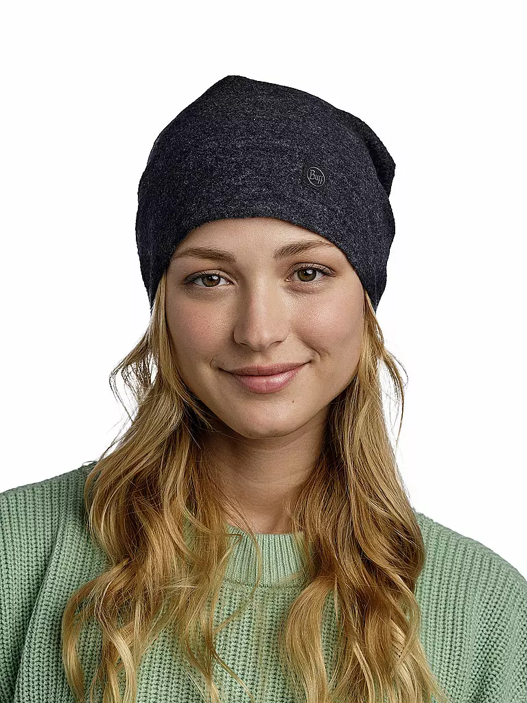 BUFF | Mütze Merino Fleece | Noir