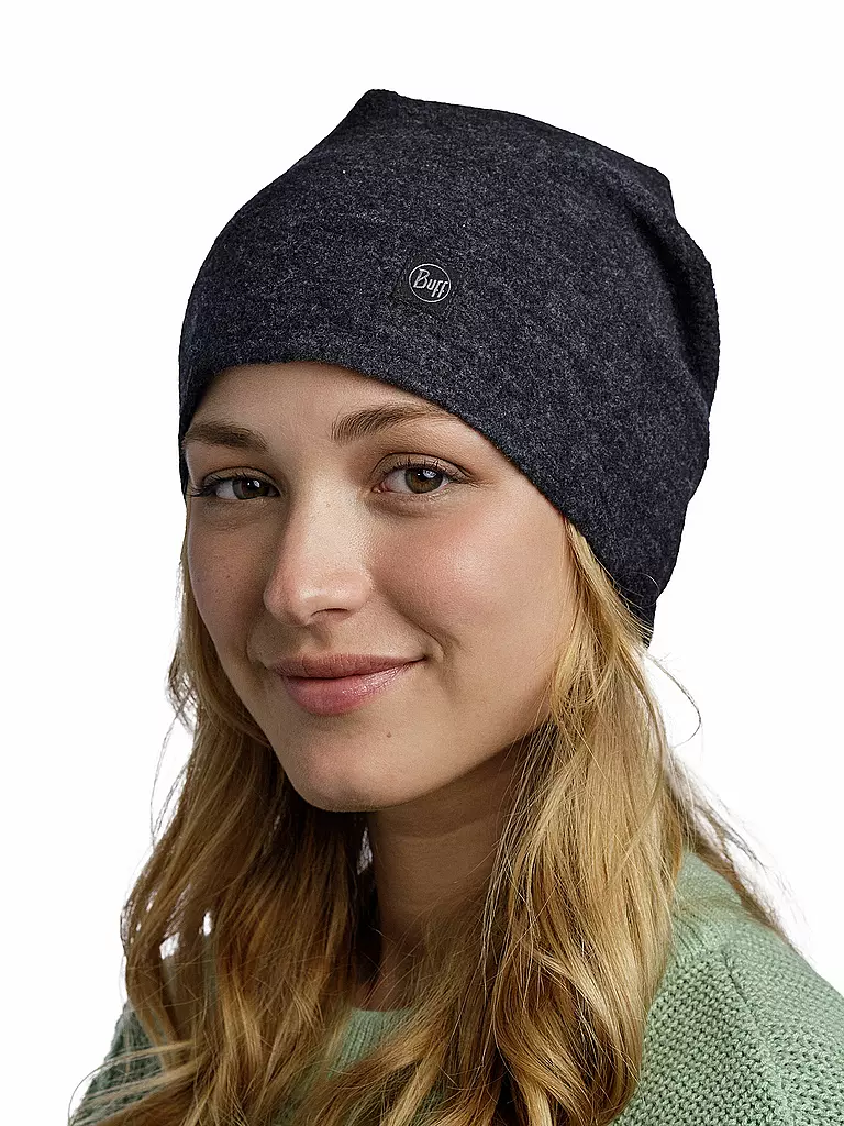 BUFF | Mütze Merino Fleece | Noir