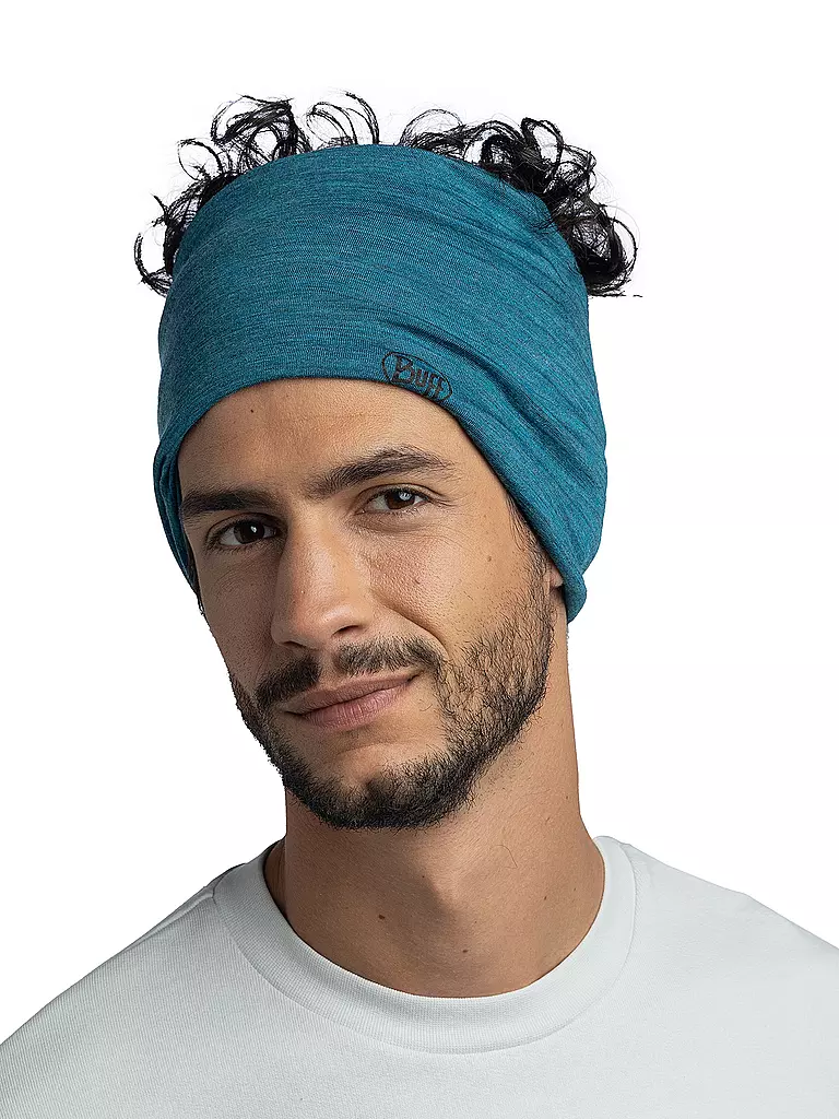 BUFF | Multifunktionstuch Lightweight Merino Wool | Pétrole