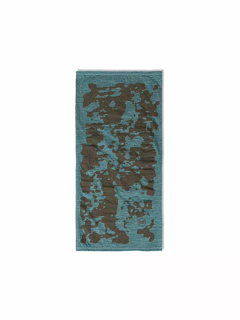 BUFF | Multifunktionstuch Merino Lightweight Print | Pétrole