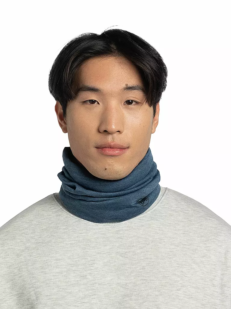 BUFF | Multifunktionstuch Midweight Merino | Bleu foncé