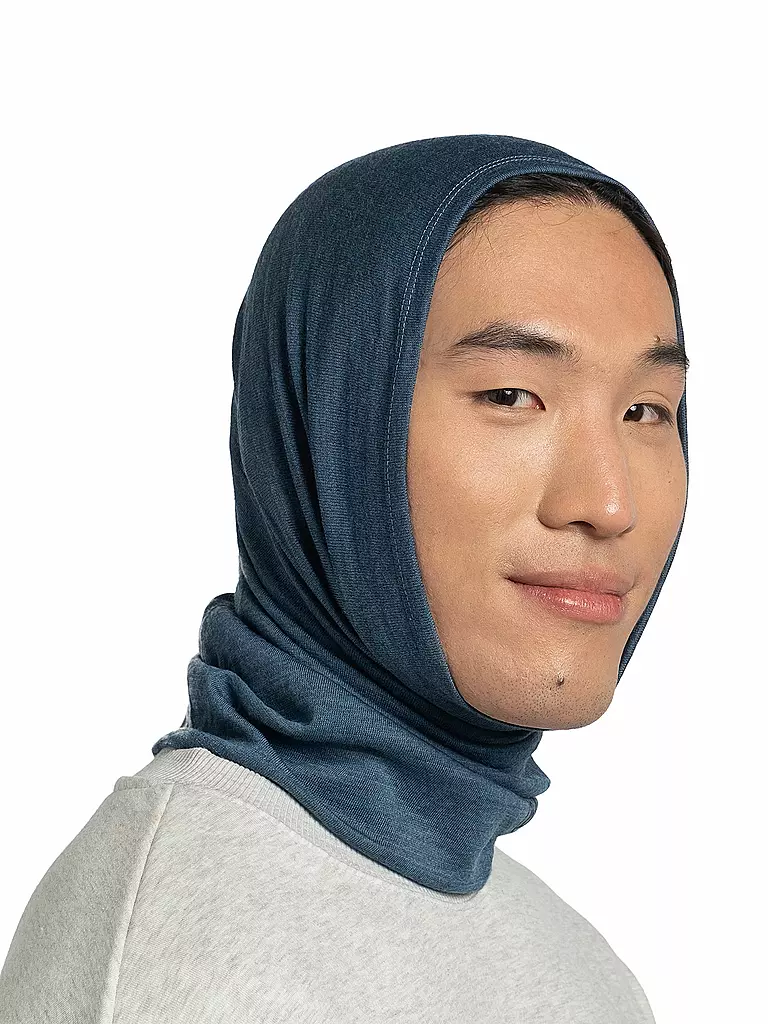 BUFF | Multifunktionstuch Midweight Merino | Bleu foncé