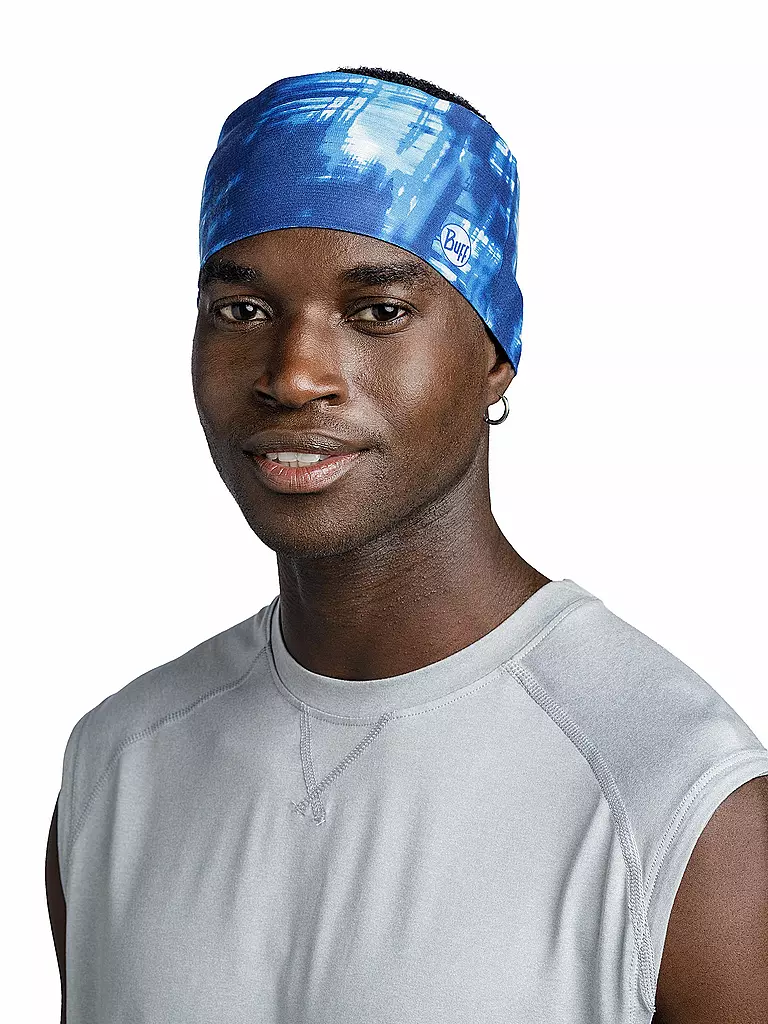 BUFF | Stirnband CoolNet UV® Wide | Bleu