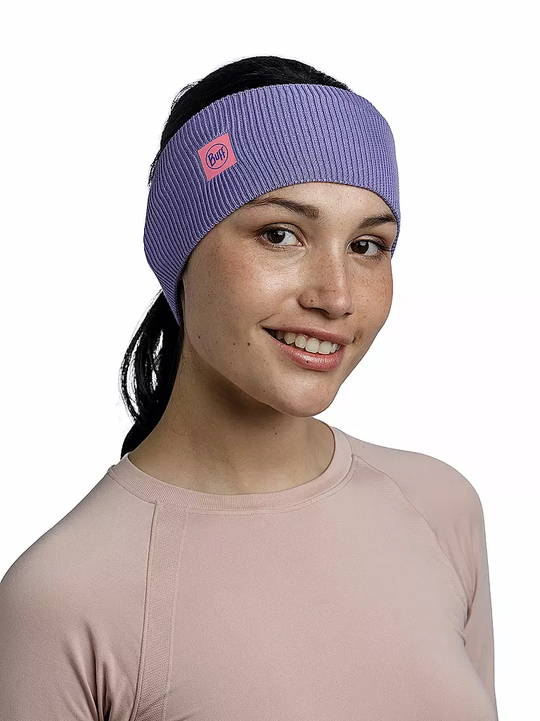 BUFF | Stirnband CrossKnit  | Lilas