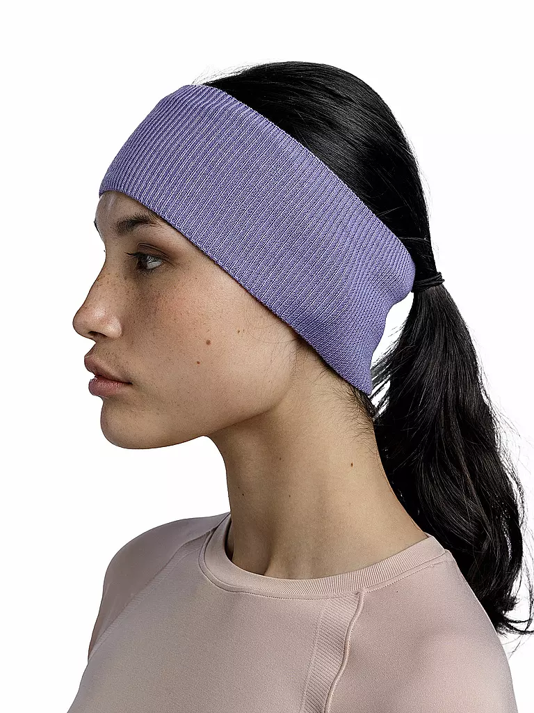BUFF | Stirnband CrossKnit  | Lilas