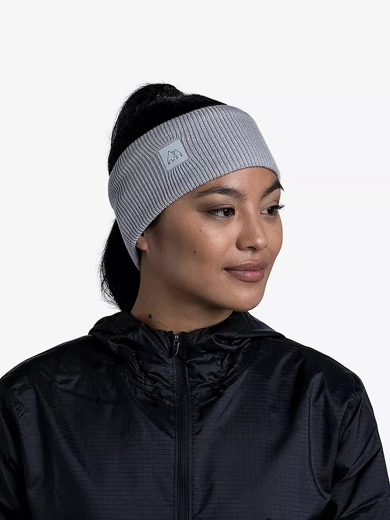 BUFF | Stirnband CrossKnit | Gris clair
