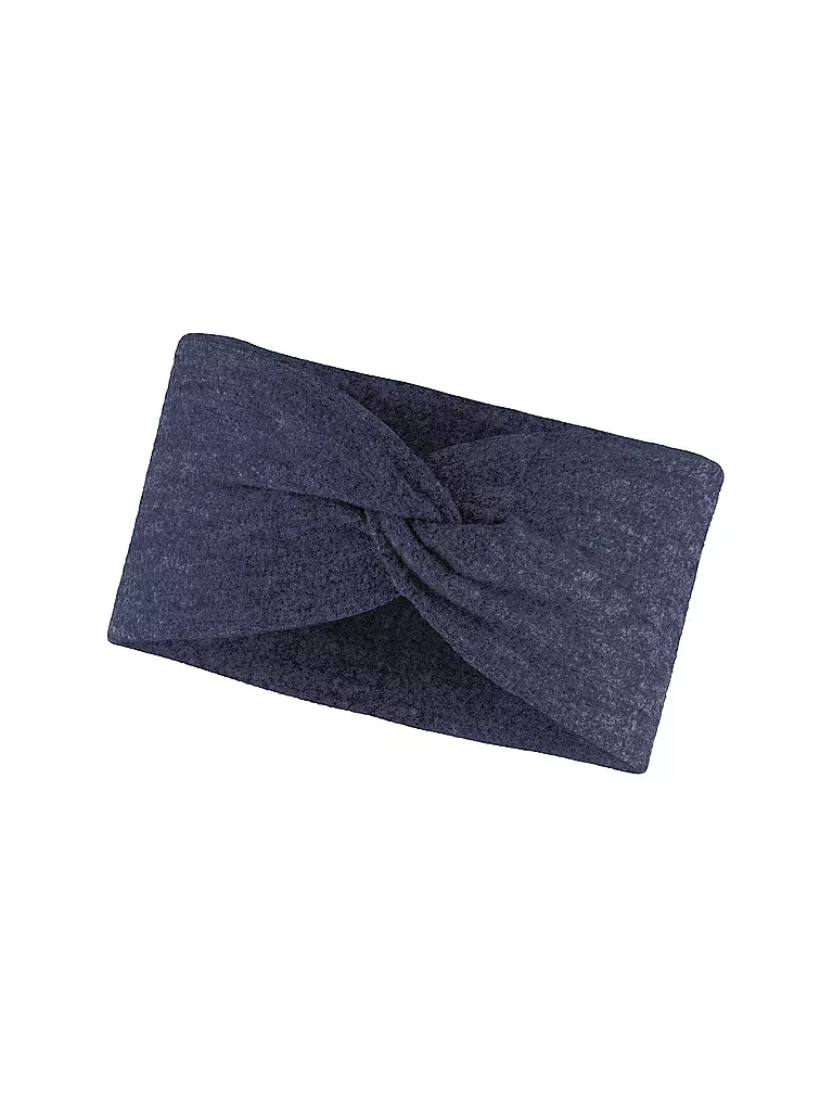 BUFF | Stirnband Merino Fleece | Bleu foncé